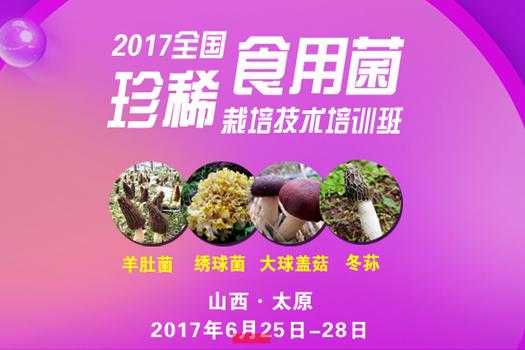 2017全国珍稀食用菌栽培技术培训班