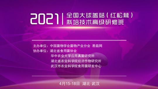 2021全国大球盖菇（红松茸）栽培技术高级研修班